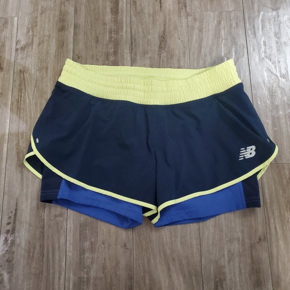 New balance running short with pocket liner tight. Black & Multicolor available - Picture 1 of 7